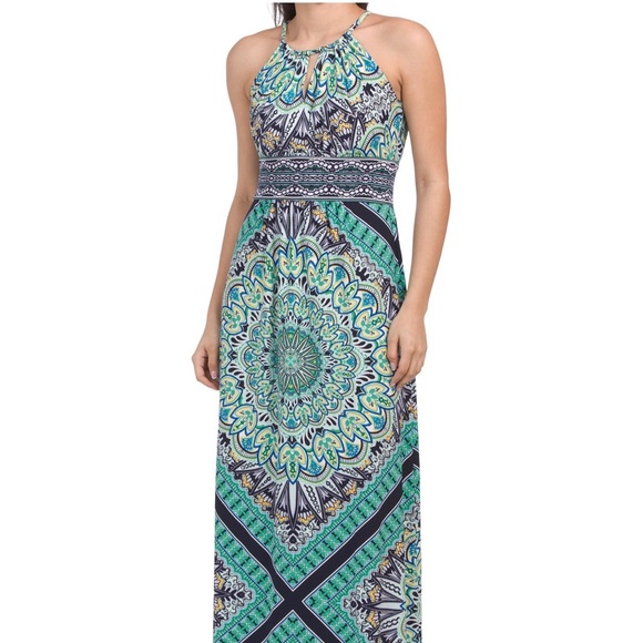 London Times Maxi Dress - Picture 3 of 14